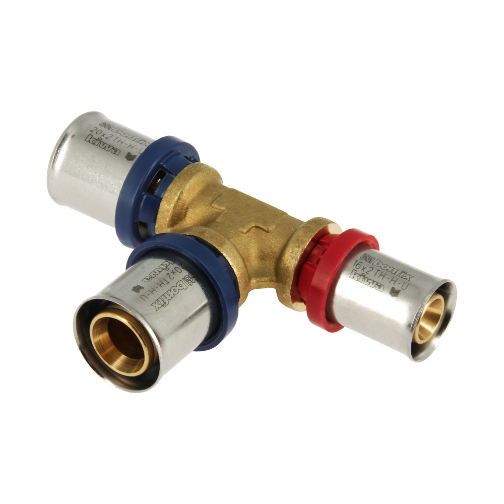 Bonfix Alu-pers Verloop T-stuk 20 x 20 x 16 mm