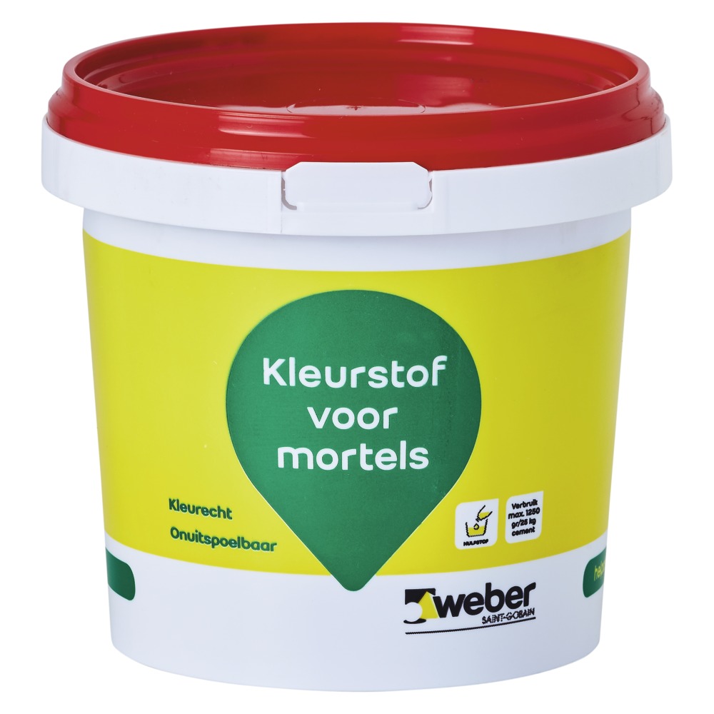 Weber Kleurstof Voor Mortel Rood 1kg