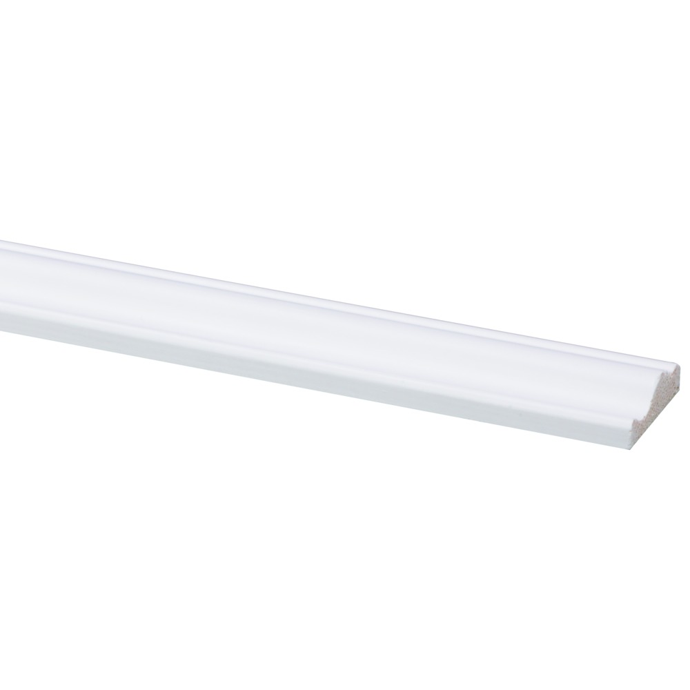 Decorlijst Grenen Wit Gelakt 9x29x2700mm FSC Mix 70%