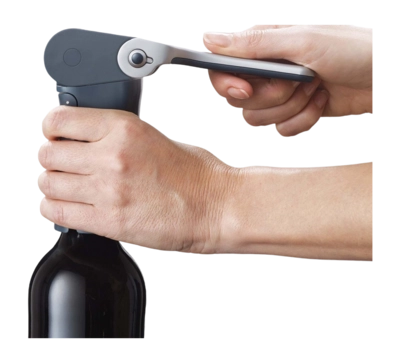 Joseph Joseph BarWise Compact Lever Kurkentrekker - Blauw