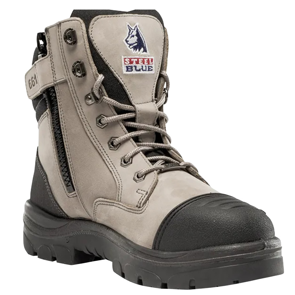 Steel Blue Veiligheidsschoen Southern Cross Zip S3 Grijs Maat 42