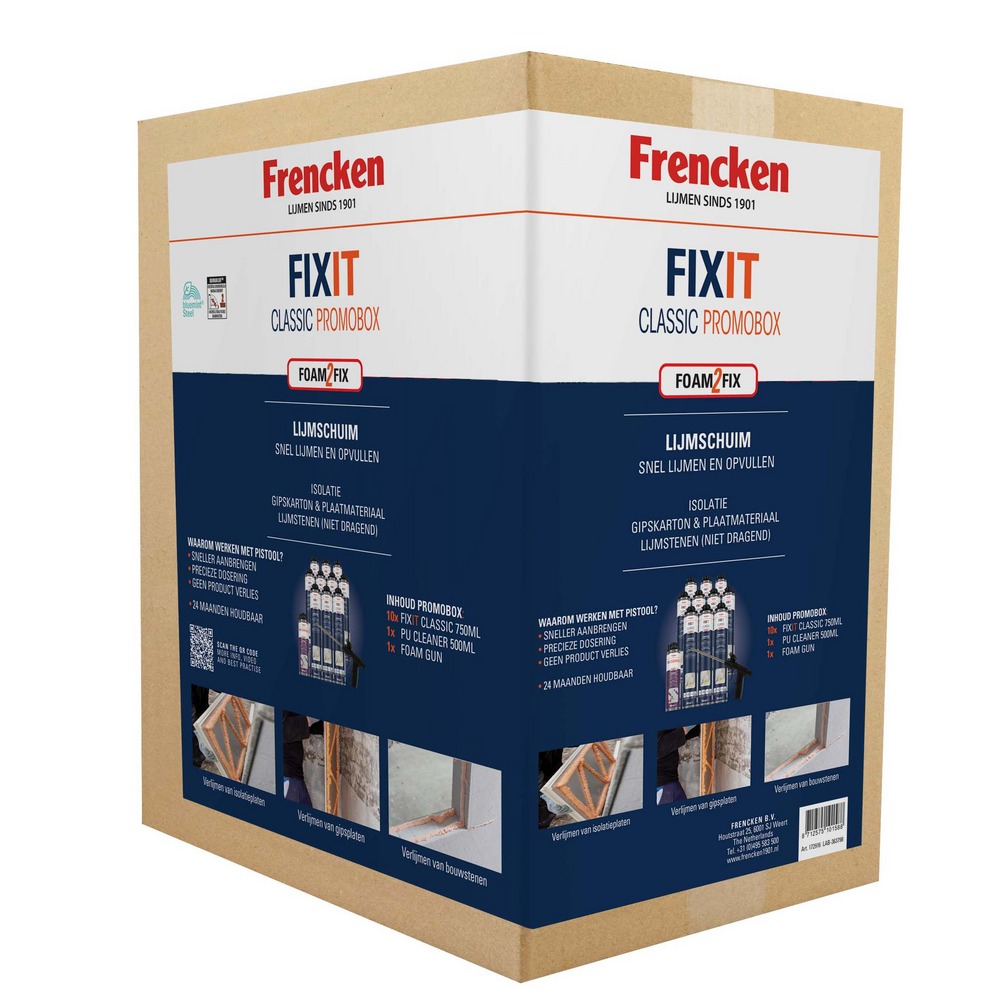 Frencken FIXIT Classic Gun Promobox