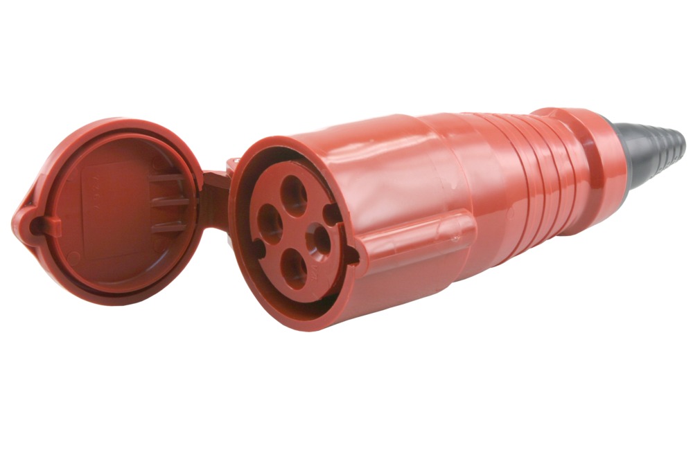 ABL Contrastekker Kracht Twist 3-Polig+E Rood IP44 32A