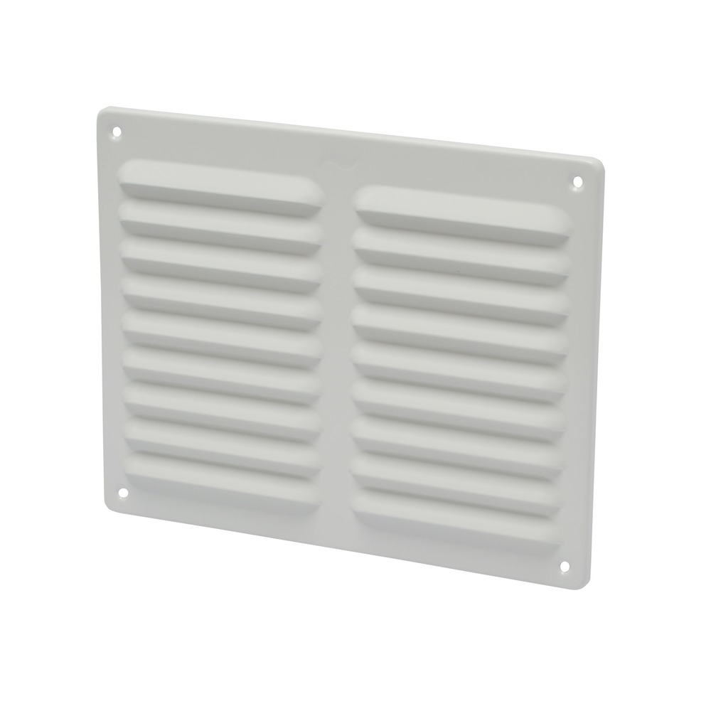 Sanivesk Schoepenrooster Aluminium Mat Wit 245x195mm