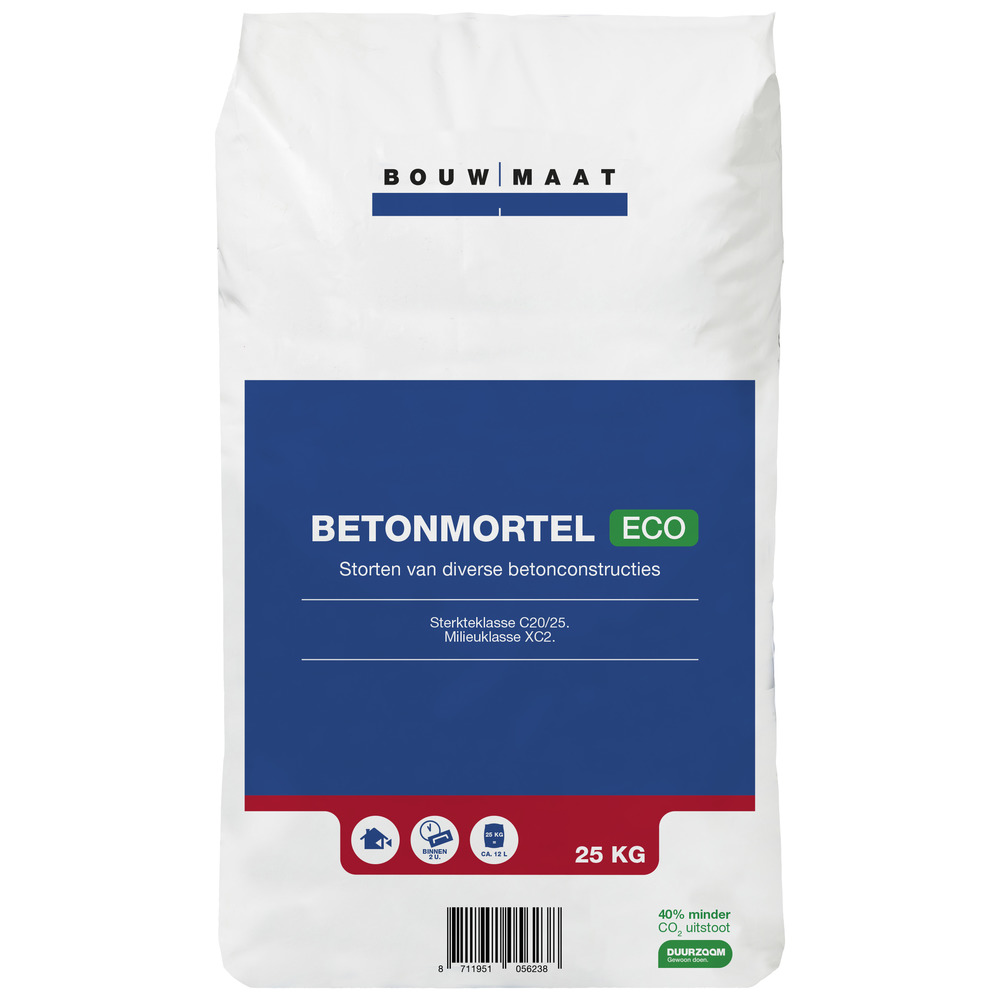 Bouwmaat Betonmortel C20/25 Eco 25kg