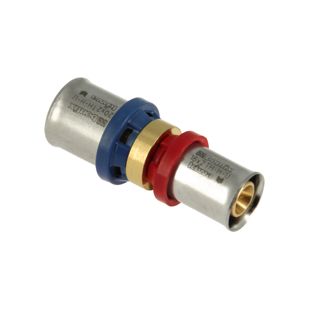 BONFIX Alu-pers Rechte Verloopkoppeling 20x16mm 70st