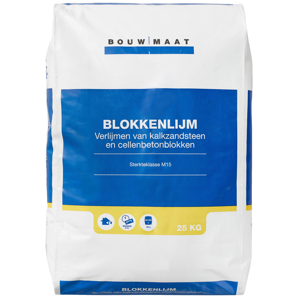 Bouwmaat Blokkenlijm 25kg