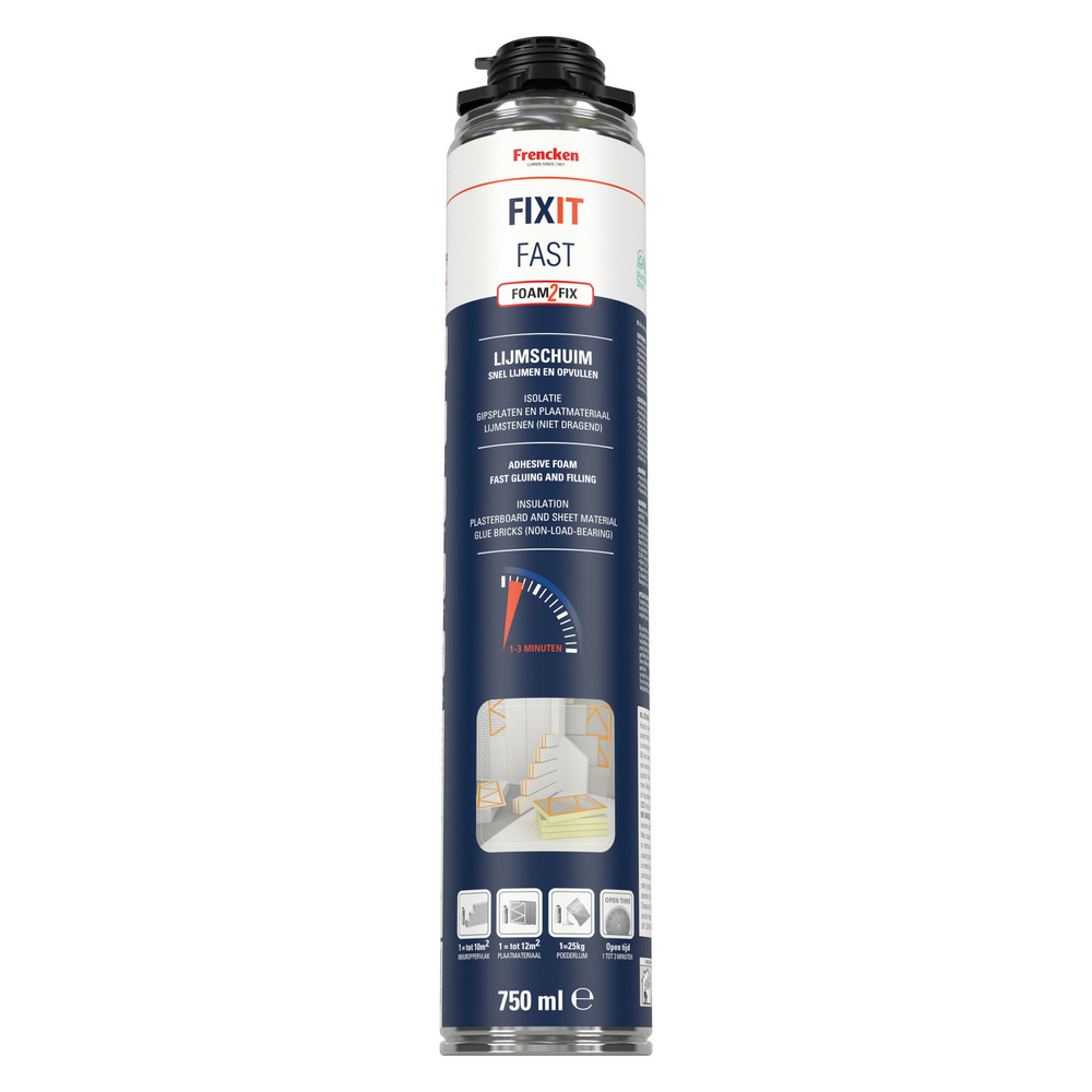 Frencken FIXIT Fast Gun Lijmschuim 750ml