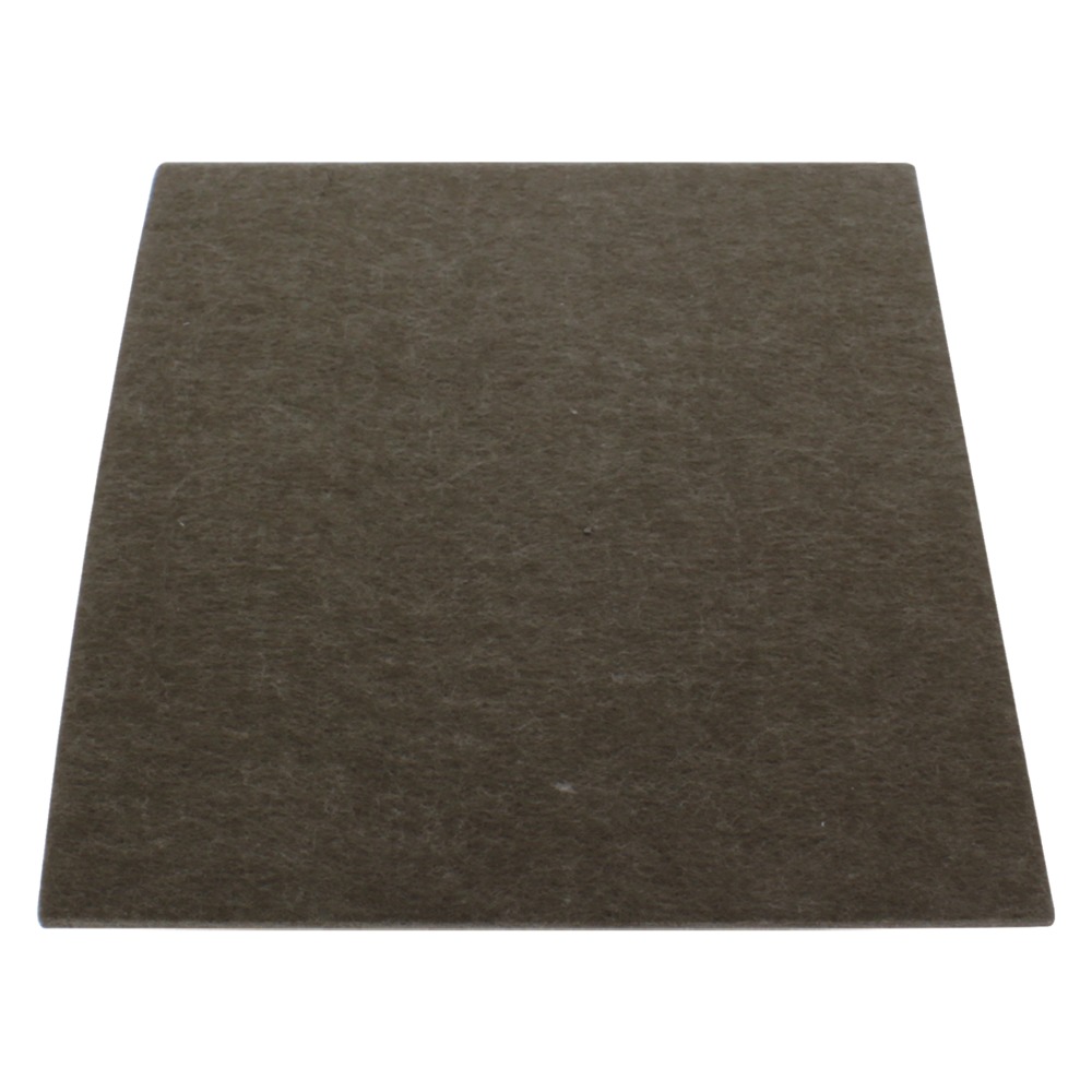 StarX Vilt 75x100mm Zwart Zelfklevend Vierkant