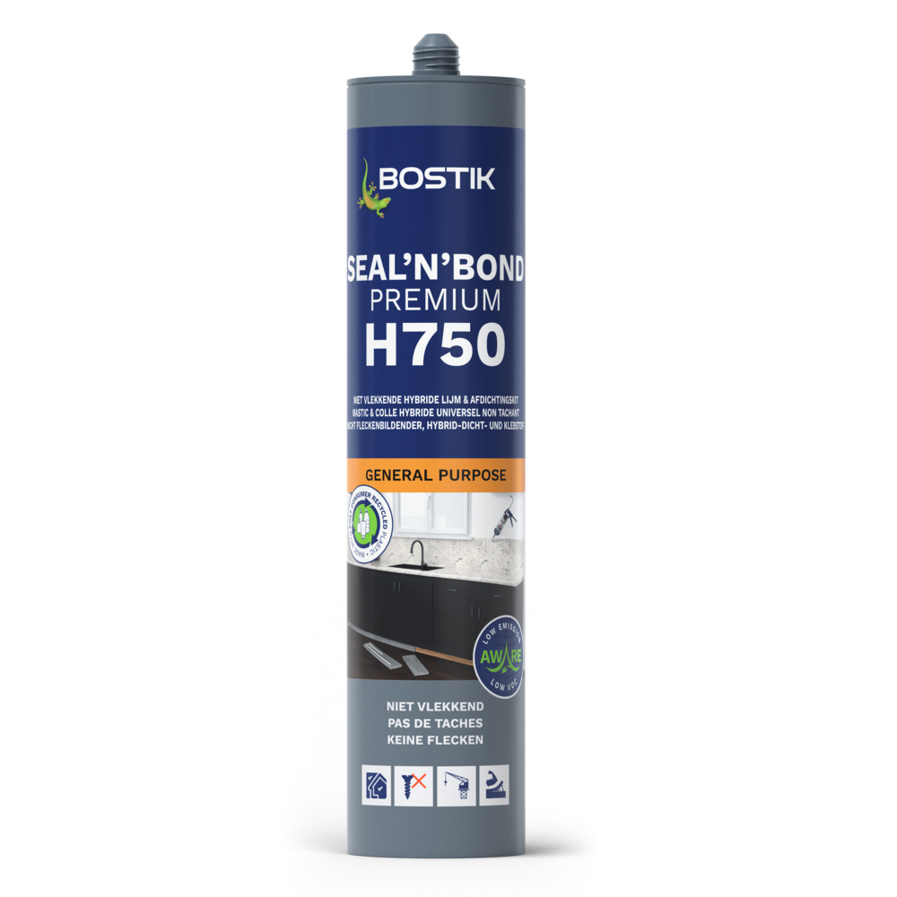 Bostik H750 SealNBond Grijs 290ml
