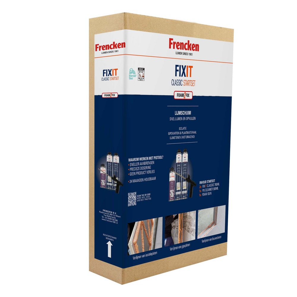 Frencken FIXIT Classic Gun Lijmschuim Startset