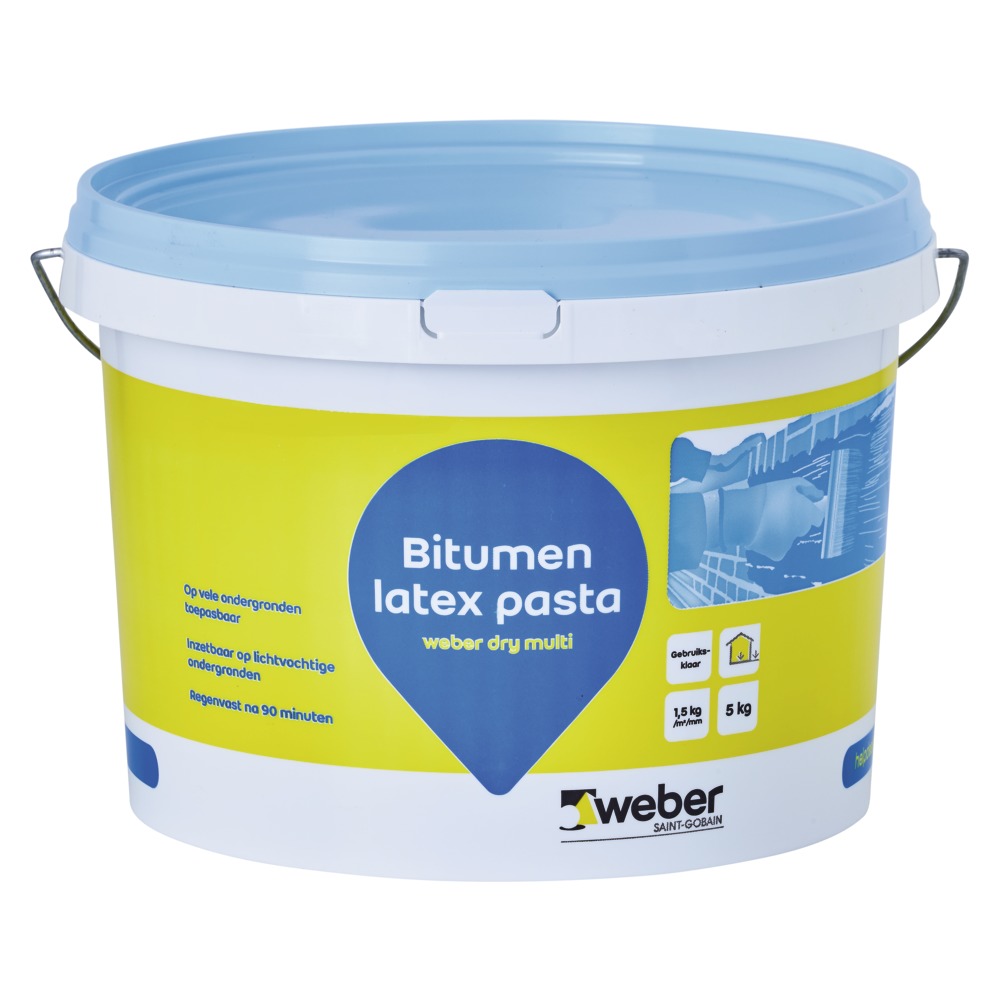 Weber Bitumen Latex Pasta Dry Multi 5kg