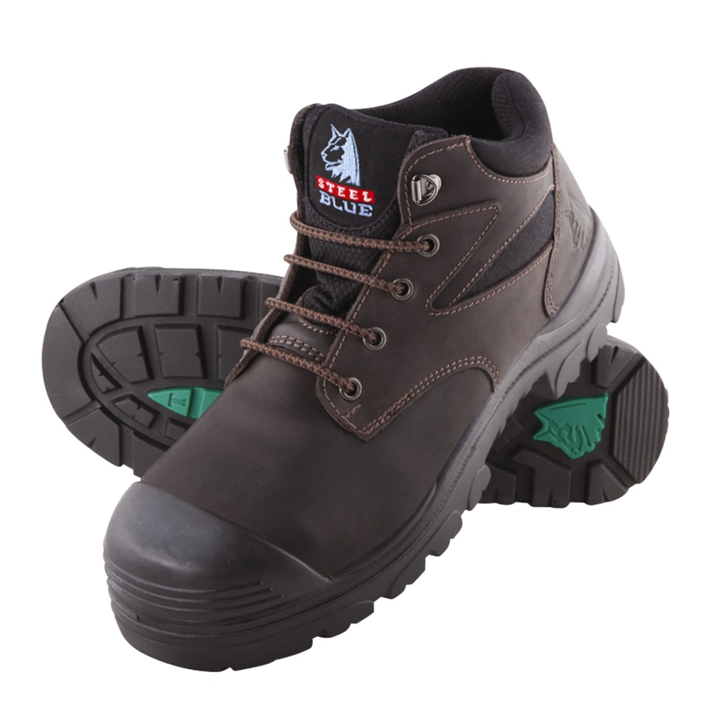Steel Blue Veiligheidsschoen Whyalla S3 Donker Bruin Maat 42