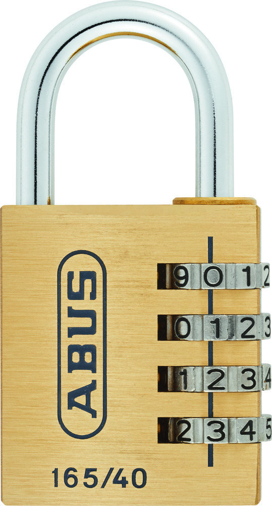 ABUS Cijferhangslot Messing 40mm