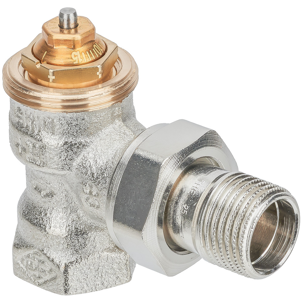 Heimeier Automatisch Inregelbare Radiatorkraan 1/2” Haaks