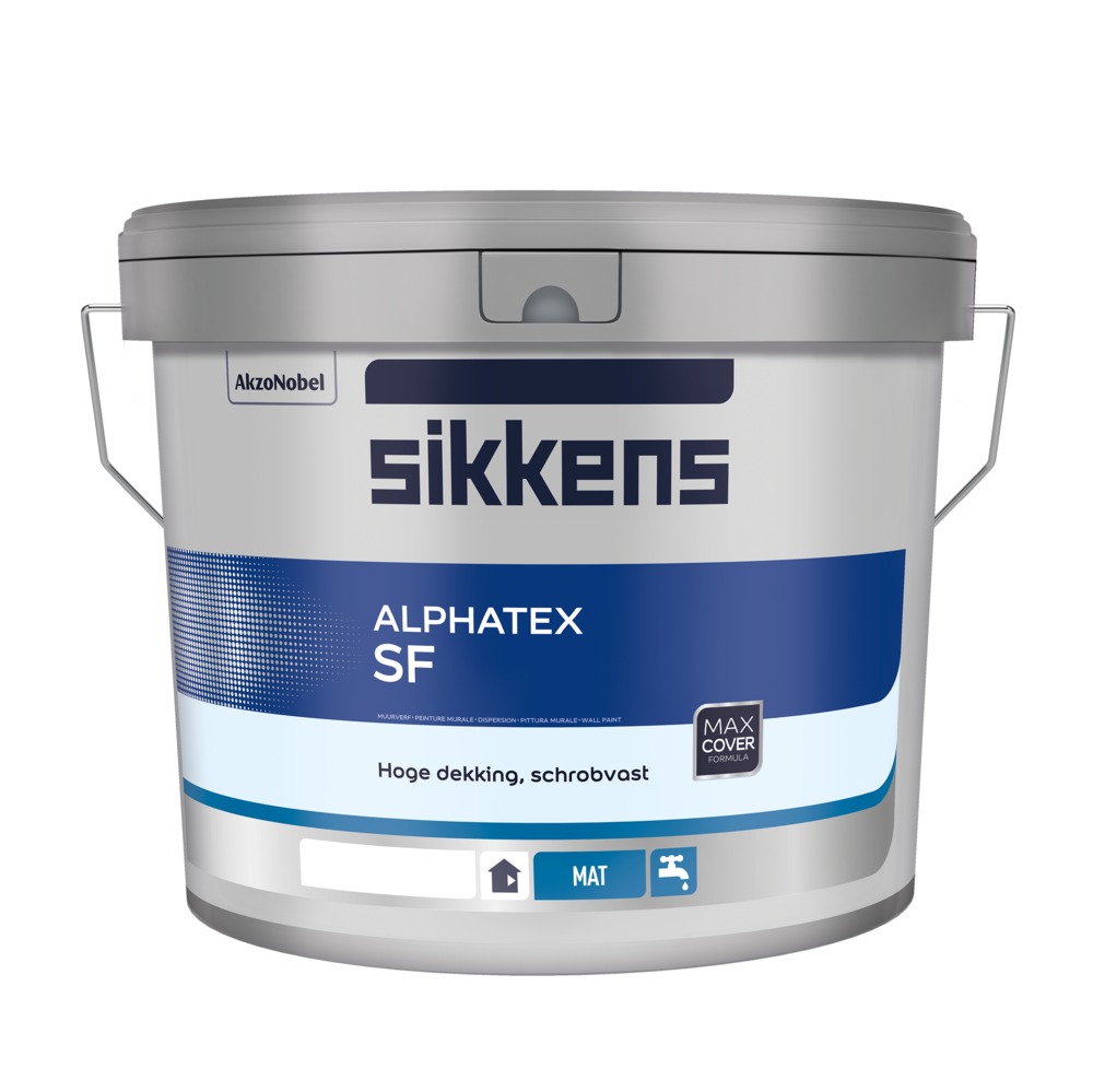 Sikkens Muurverf Alphatex SF RAL9010 10L