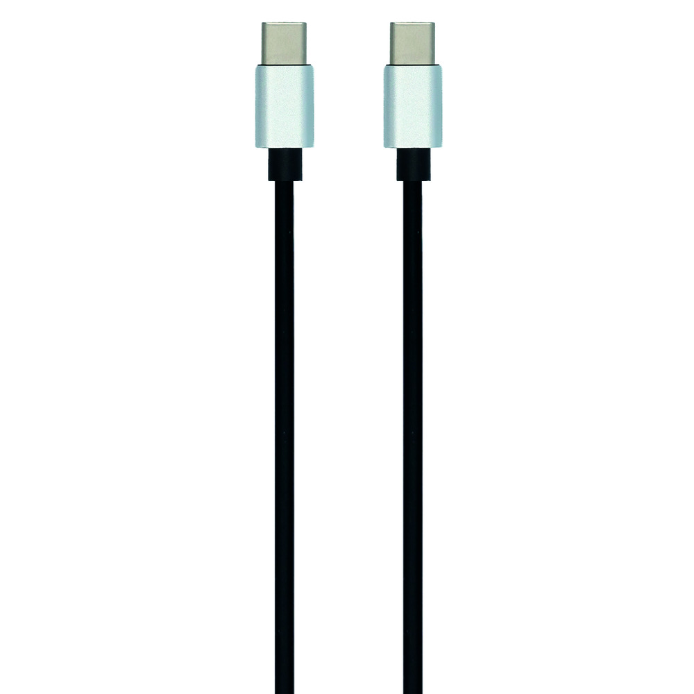 Carpoint Laadkabel USB-C Naar USB-C Zwart 1m