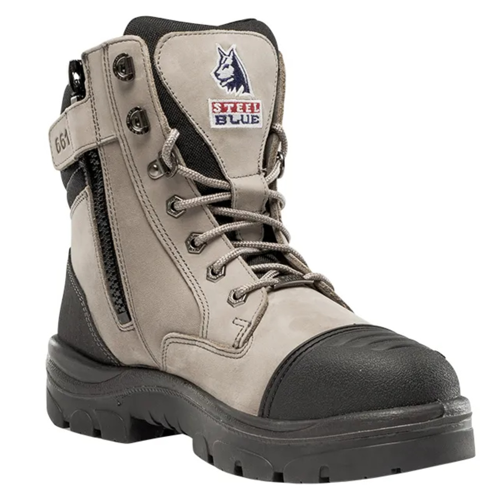 Steel Blue Veiligheidsschoen Southern Cross Zip S3 Grijs Maat 45