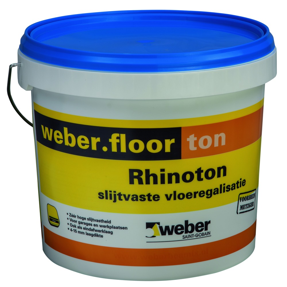 Weber Slijtvaste Vloeregalisatie Floor Rhinoton 4-15mm 20kg