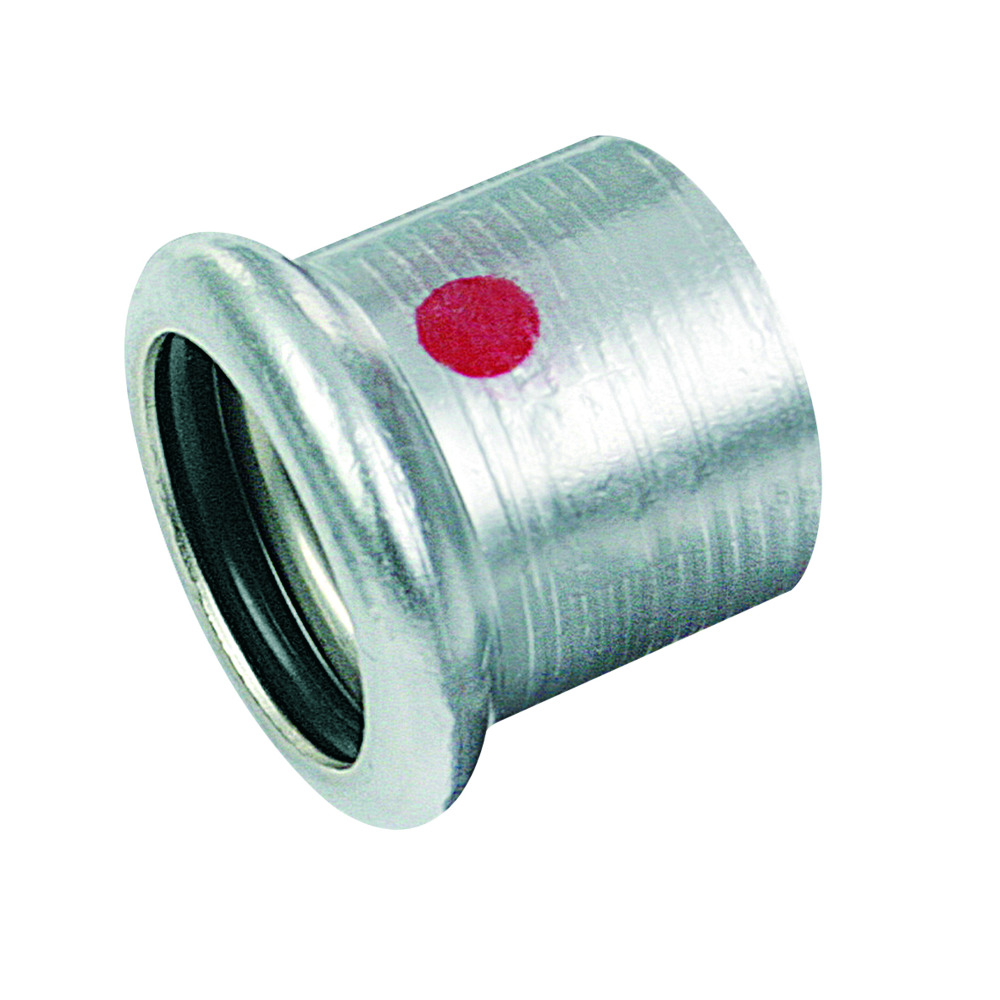 BONFIX Eindkoppeling Pers CV Staalverzinkt 22mm 3st