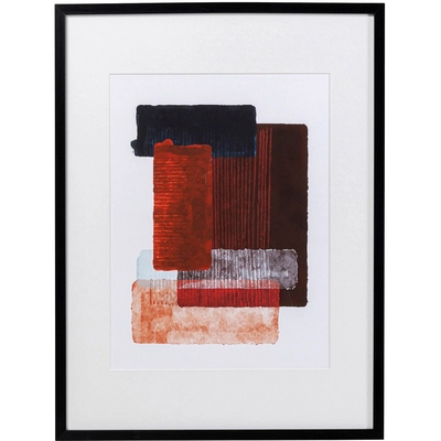 Kare Design Box Back Schilderij 60x80cm rood