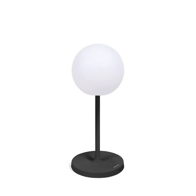 Kave Home - Dinesh tafellamp voor buiten in zwart aluminium 40 cm