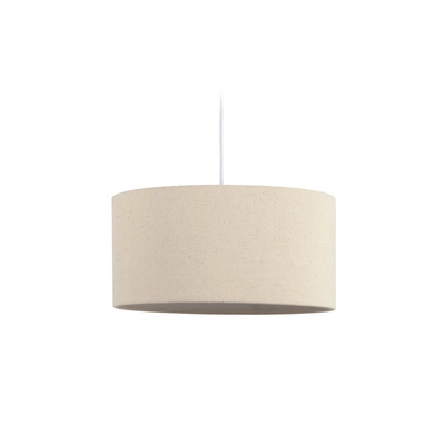 Kave Home - Lampenkap voor hanglamp Nazli klein van linnen met beige