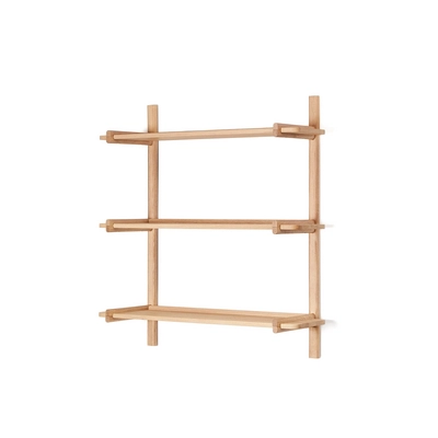 Kave Home - Modulair wandrek Sitra 3 plank FSC Mix Credit massief