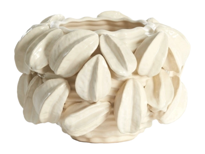 Light & Living CARAMBOLA vaas keramiek crème Ø33.5x33x23 cm