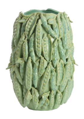 Light & Living FABA vaas keramiek mintgroen - 31,5x30,5x45 cm