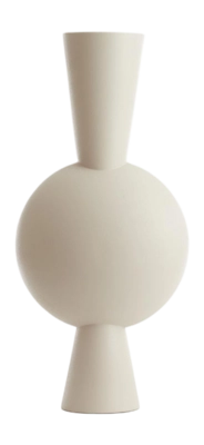 Light & Living - Kavandu vaas deco 37,5x22x81 cm - crème