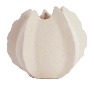 Light & Living - Kelapa vaas deco 26,5x26x23 cm - keramiek crème
