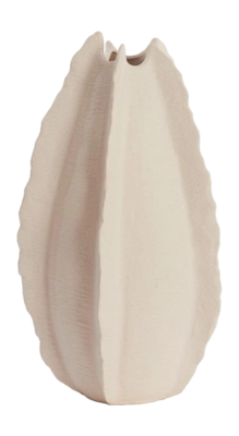 Light & Living - Kelapa vaas deco 37x36x66,5 cm - keramiek crème