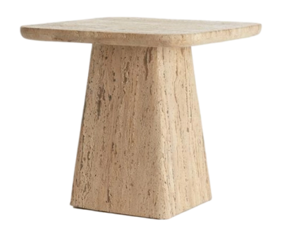 Light & Living - Kepami bijzettafel - travertin zand