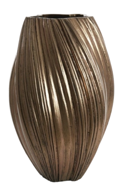 Light & Living - Yatung vaas deco Ø52x81 cm - antiek brons