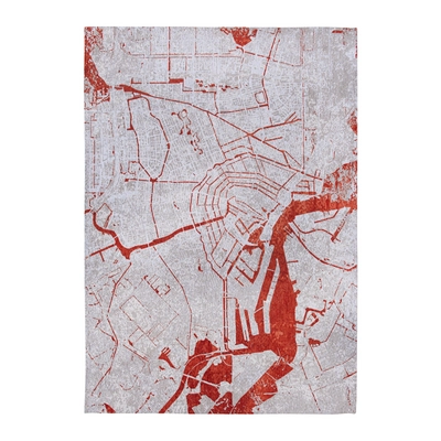 Louis de Poortere Cities Vloerkleed 200 x 280 cm - Orange Cut