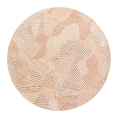 Louis de Poortere Coral Meditation Vloerkleed Ø 240 cm - Sand