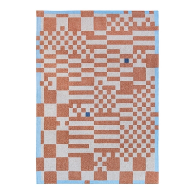 Louis de Poortere Craft Chess Vloerkleed 170 x 240 cm - Nude