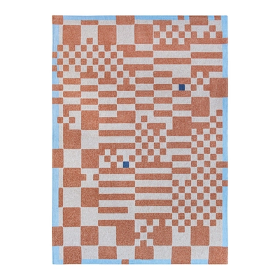 Louis de Poortere Craft Chess Vloerkleed 280 x 390 cm - Nude
