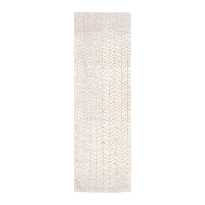 Louis de Poortere Jacob's Ladder Runner Vloerkleed 80 x 250 cm - Central Yellow