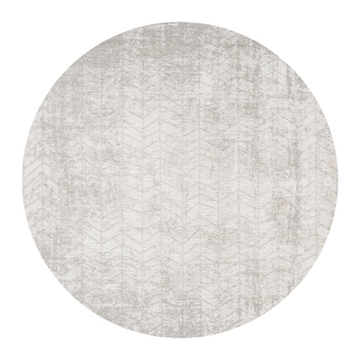 Louis de Poortere Jacob's Ladder Vloerkleed Ø 240 cm - White Plains