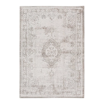 Louis de Poortere Medallion Fading World Vloerkleed 170 x 240 cm - Salt & Pepper