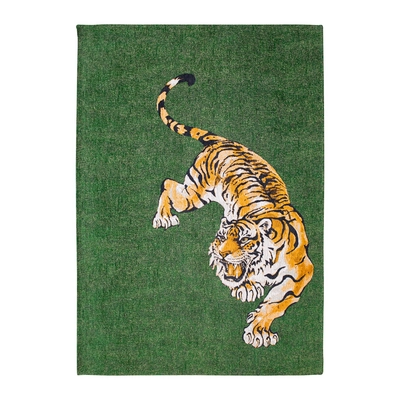 Louis de Poortere Pop Vloerkleed 100 x 140 cm - Green On Fire