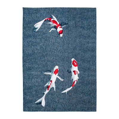 Louis de Poortere Pop Vloerkleed 200 x 280 cm - Japanese Pond