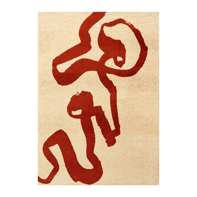 Louis de Poortere Ribbon Vloerkleed 240 x 340 cm - Red