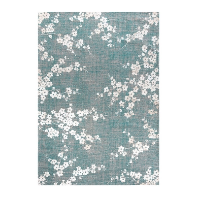 Louis de Poortere Sakura Vloerkleed 140 x 200 cm - Lake Blue