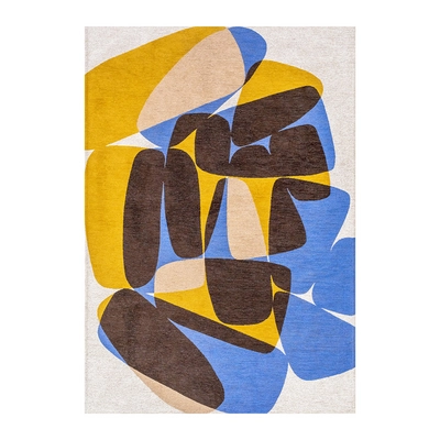 Louis de Poortere Stones Vloerkleed 200 x 280 cm - Sunny Blue