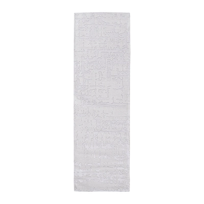 Louis de Poortere Structures Runner 80 x 250 cm - Tsingy Oyster