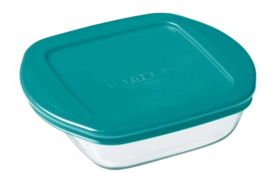 Schaal Vierkant met Deksel, 0,35 liter - Pyrex | Cook & Store