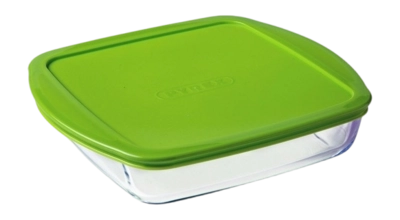 Pyrex Cook & Store Ovenschaal Transparant Vierkant 1,6 L